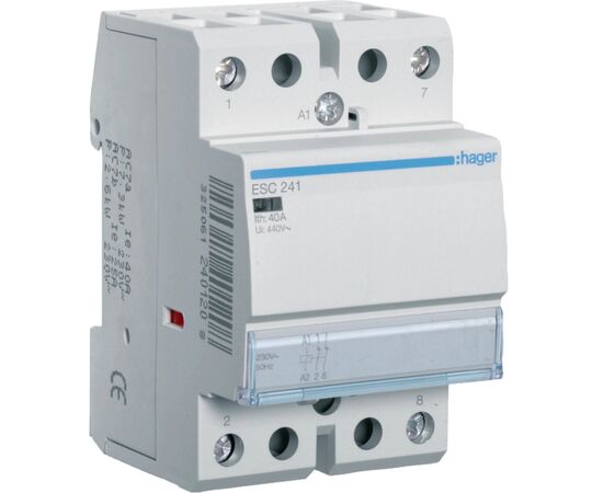 Автоматичний вимикач Hager 40 A 230V 2NC (B) (ESC241)