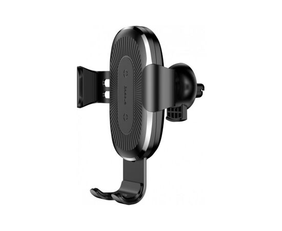 Универсальный автодержатель Baseus Gravity Car Mount Air Outlet Version 10W Black (WXYL-01), изображение 4