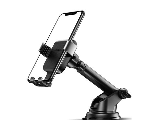 Универсальный автодержатель Ugreen LP200 Gravity Phone Holder with Suction Cup Black (60990B)