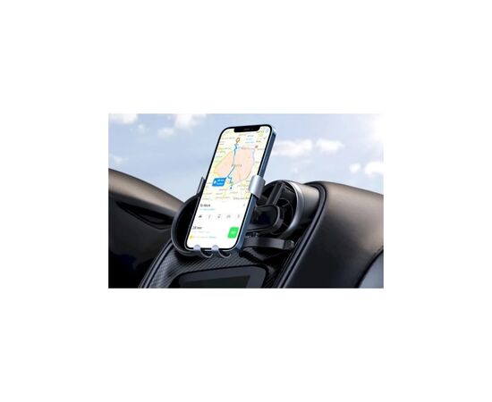 Универсальный автодержатель Ugreen LP274 Gravity Phone Holder for Round Air Vent Black (30401), изображение 3