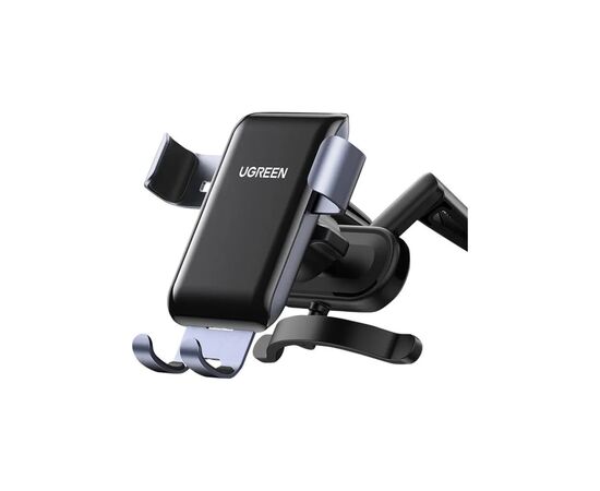 Универсальный автодержатель Ugreen LP274 Gravity Phone Holder for Round Air Vent Black (30401)