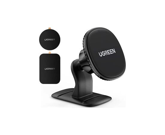 Универсальный автодержатель Ugreen LP292 Magnetic Phone Holder for Car Black (80785), изображение 3