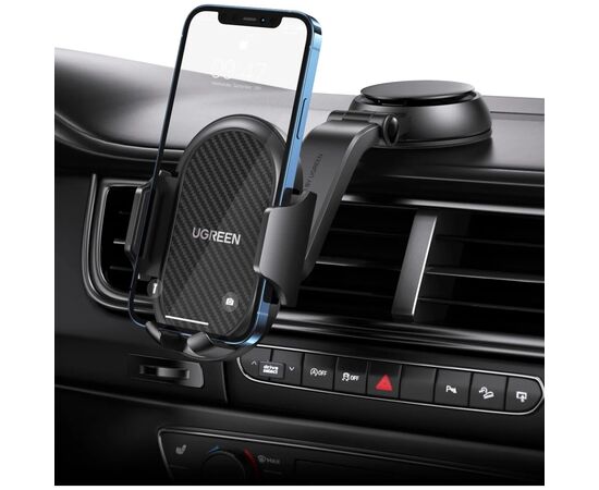 Универсальный автодержатель Ugreen LP405 Waterfall-Shaped Suction Cup Phone Mount (20473), изображение 2