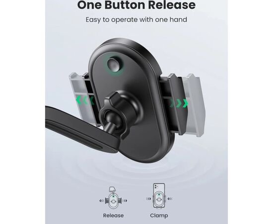 Универсальный автодержатель Ugreen LP405 Waterfall-Shaped Suction Cup Phone Mount (20473), изображение 5