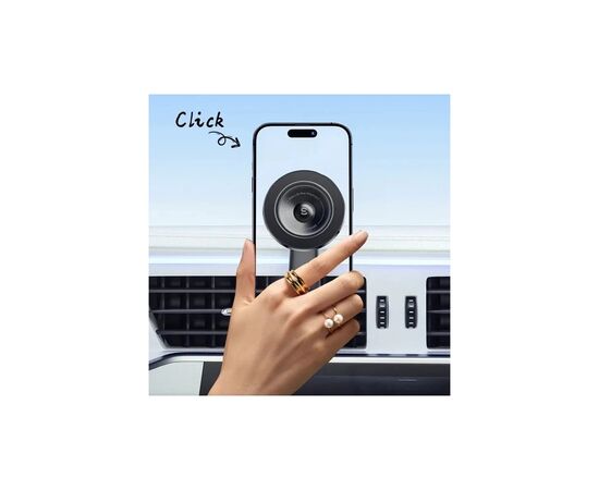 Універсальний автотримач Essager Berlin magnetic car mount outlet model (EZJCFK-BL01-Z), зображення 5