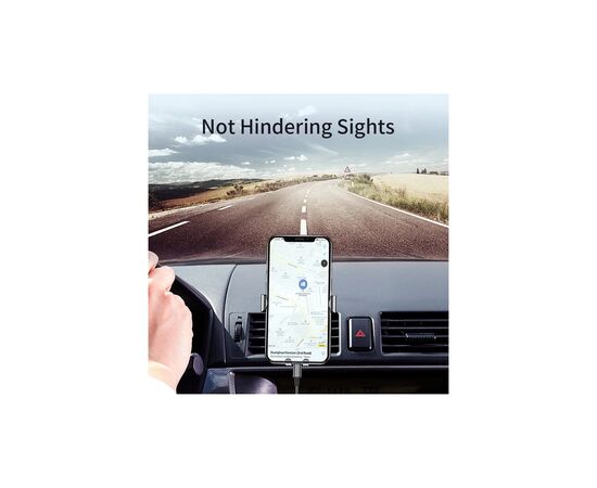 Універсальний автотримач Essager MoJack Gravity Car Phone Holder (osculum type) Black (EZJXP-MJ01), зображення 5