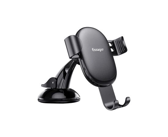 Універсальний автотримач Essager MoJack Gravity Car Phone Holder (osculum type) Black (EZJXP-MJ01)