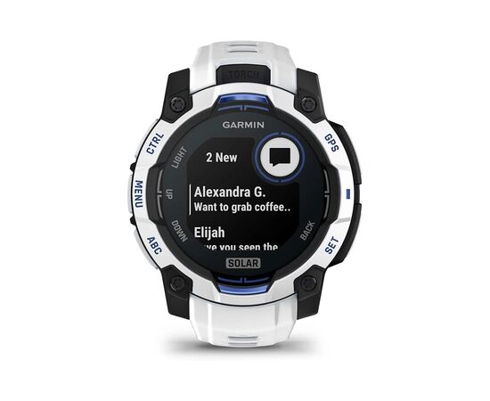 Смарт-часы Garmin Instinct 3, 45mm, Solar, Whitestone with Whitestone Band, GPS смарт-годинник (010-02934-03), изображение 7