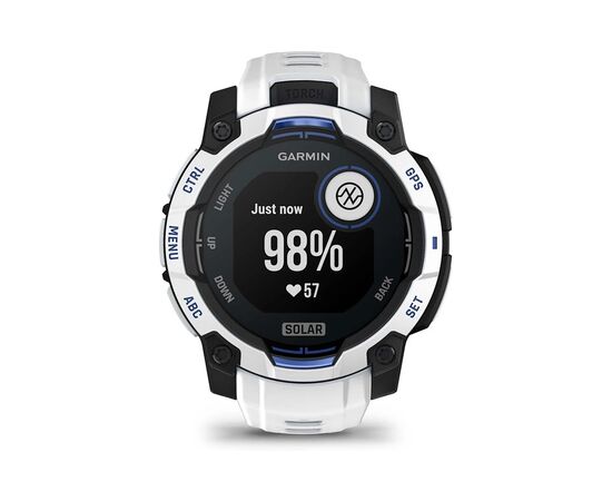 Смарт-часы Garmin Instinct 3, 45mm, Solar, Whitestone with Whitestone Band, GPS смарт-годинник (010-02934-03), изображение 9