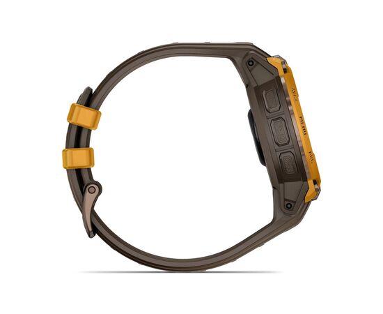 Смарт-годинник Garmin Instinct Crossover AMOLED, BronzeSunburst/Cocoa, GPS смарт-годинник (010-03398-01), зображення 4