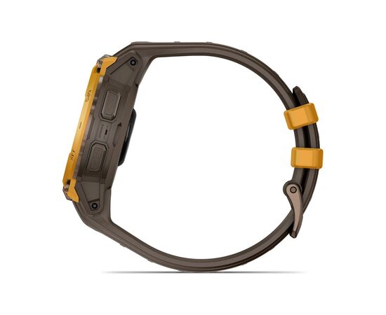 Смарт-годинник Garmin Instinct Crossover AMOLED, BronzeSunburst/Cocoa, GPS смарт-годинник (010-03398-01), зображення 5