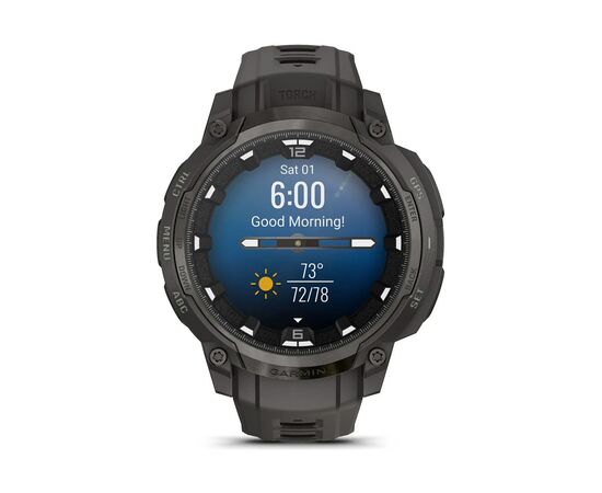 Смарт-часы Garmin Instinct Crossover AMOLED, Charcoal Grey/Charcoal Grey, GPS смарт-годинник (010-03398-00), изображение 10