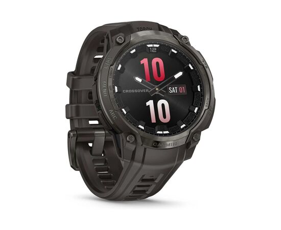 Смарт-часы Garmin Instinct Crossover AMOLED, Charcoal Grey/Charcoal Grey, GPS смарт-годинник (010-03398-00), изображение 3