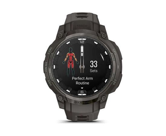 Смарт-часы Garmin Instinct Crossover AMOLED, Charcoal Grey/Charcoal Grey, GPS смарт-годинник (010-03398-00), изображение 9