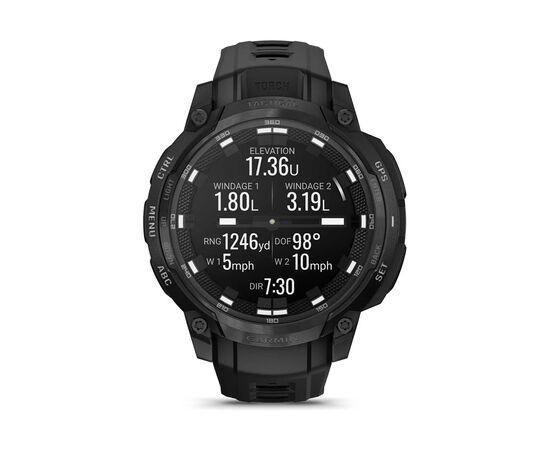 Смарт-годинник Garmin Instinct Crossover AMOLED, Tactical, Black/Black, GPS смарт-годинник (010-03398-02), зображення 11