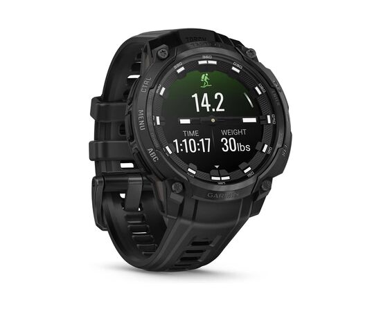 Смарт-годинник Garmin Instinct Crossover AMOLED, Tactical, Black/Black, GPS смарт-годинник (010-03398-02), зображення 3