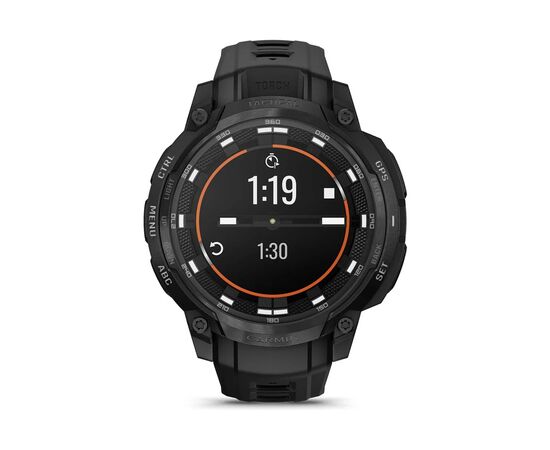 Смарт-годинник Garmin Instinct Crossover AMOLED, Tactical, Black/Black, GPS смарт-годинник (010-03398-02), зображення 9