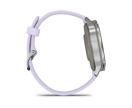 Смарт-годинник Garmin Venu 4 (41mm), Gray w/ Silver + Periwinkle, GPS смарт-годинник (010-03013-01), зображення 4