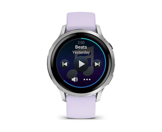 Смарт-годинник Garmin Venu 4 (41mm), Gray w/ Silver + Periwinkle, GPS смарт-годинник (010-03013-01), зображення 7
