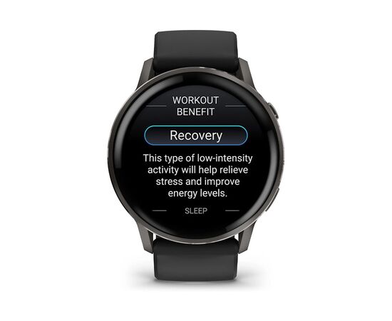 Смарт-часы Garmin Venu 4 (45mm), Black w/ Slate + Black, GPS смарт-годинник (010-03014-00), изображение 8