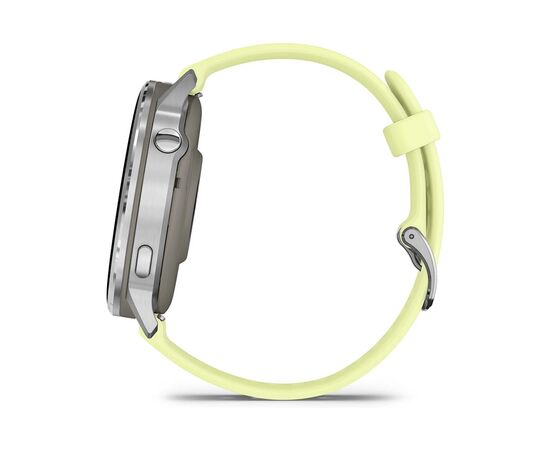 Смарт-часы Garmin Venu 4 (45mm), Gray w/ Silver + Citron, GPS смарт-годинник (010-03014-02), изображение 5