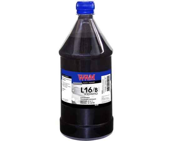 Чернила WWM Lexmark №16/17 1000г Black (L16/B-4)