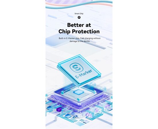 Дата кабель USB-C to USB-C 1.0m 100W black Essager (EXCTT1-WL01-P), зображення 5