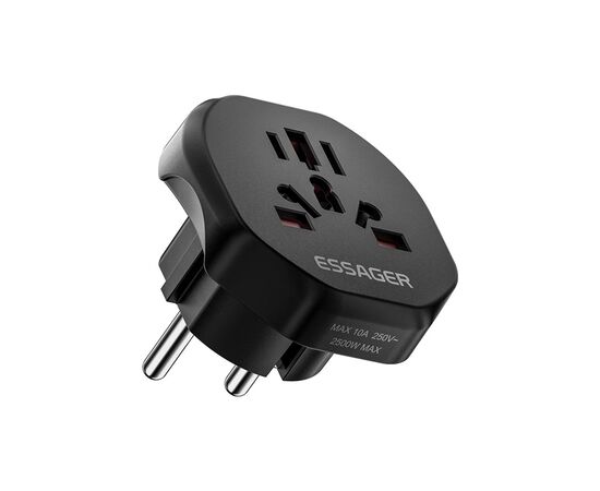 Переходник EU to global universal adapter Essager (ECTZH-YCB01-Z)