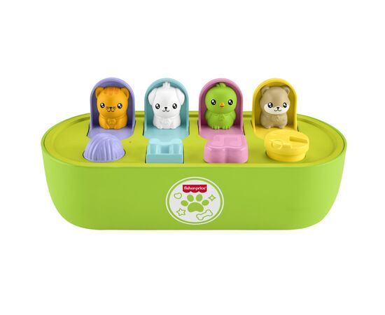 Развивающая игрушка Fisher-Price Прятки со зверьками (JDL66)