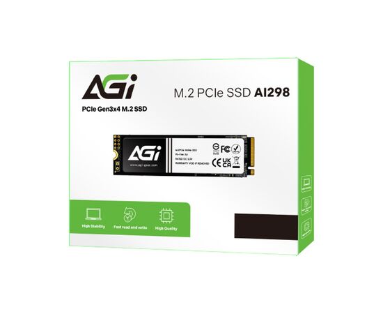 Накопитель SSD M.2 2280 512GB AGI (AGI512GIMAI298-CB), изображение 2