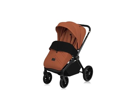 Коляска Lionelo Mika plus 3 in 1 brown rust (LO-MIKA PLUS 3IN1 BROWN RUST), зображення 2