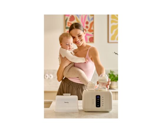 Подогреватель Lionelo Thermup Double White - Підігрівач пляшечок і стерилізатор (LOC-THERMUP DUO WHITE), изображение 7