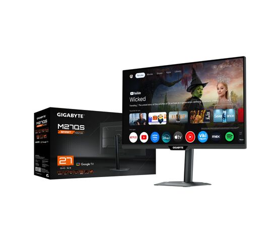 Монітор GIGABYTE M27QS EK, зображення 6