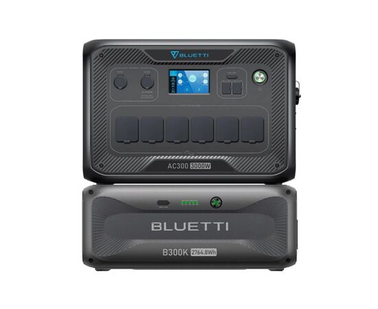Зарядная станция BLUETTI PowerOak AC300 3000W + B300K 2764.8Wh (AC300+B300K)