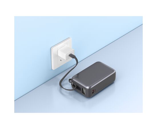 Батарея універсальна Vinga 30000 mAh 65W Display Cable (VPBB3065C), зображення 4