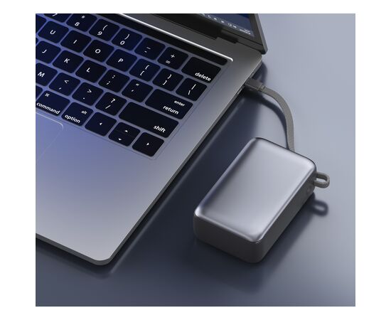 Батарея універсальна Vinga 30000 mAh 65W Display Cable (VPBB3065C), зображення 6