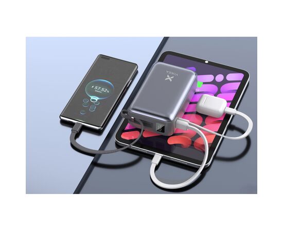 Батарея універсальна Vinga 30000 mAh 65W Display Cable (VPBB3065C), зображення 7