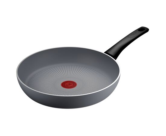 Сковорода Tefal Halo 28 см, алюміній, бакеліт, сірий (C3120653)