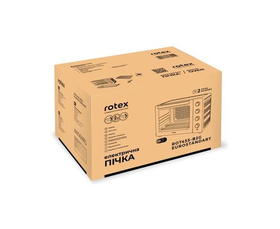 Электропечь Rotex ROT455-B2G EUROSTANDART, изображение 11