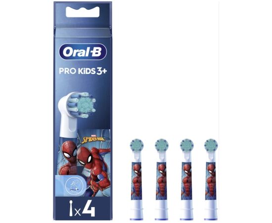 Насадка для зубної щітки Oral-B Stages Power Spider-Man EB10S (4) (8006540805237)