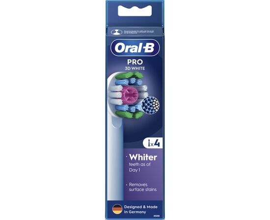 Насадка для зубной щетки Oral-B 3D White EB18pRX 4 шт (8006540847213), изображение 9