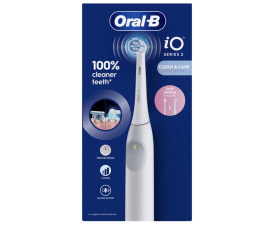Электрическая зубная щетка Oral-B Series 2 iOS2.1C9.0 White Sensi Edition (8700216868853)