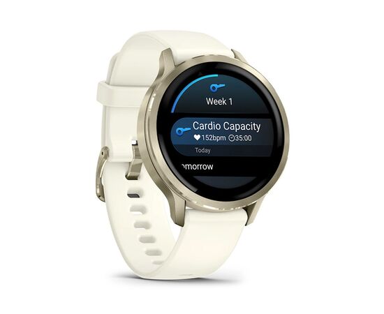 Смарт-годинник Garmin Venu 4 (41mm), Beige w/ Lunar Gold + Bone, GPS смарт-годинник (010-03013-00), зображення 3