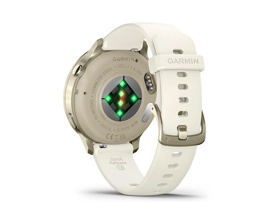 Смарт-годинник Garmin Venu 4 (41mm), Beige w/ Lunar Gold + Bone, GPS смарт-годинник (010-03013-00), зображення 6