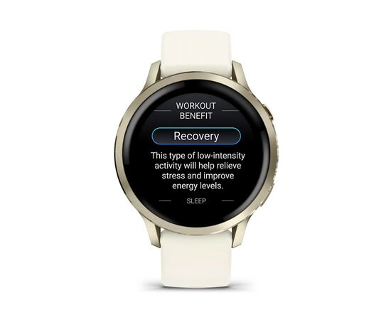 Смарт-годинник Garmin Venu 4 (41mm), Beige w/ Lunar Gold + Bone, GPS смарт-годинник (010-03013-00), зображення 8