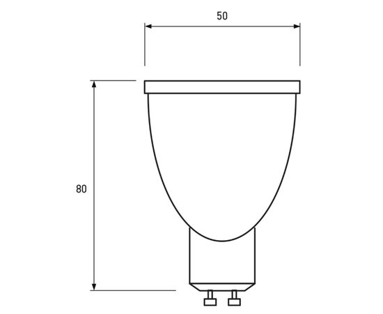 Лампочка Eurolamp LED SMD MR16 11W GU10 3000K 220V (LED-SMD-11103(P)), изображение 3