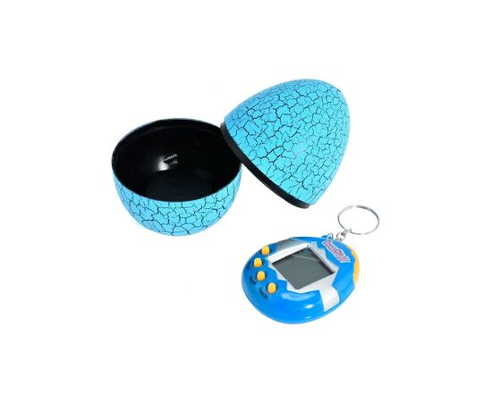 Інтерактивна іграшка UFT електронний вихованець Тамагочі в Яйці Динозавра Eggshell Game Blue (EggBlue)