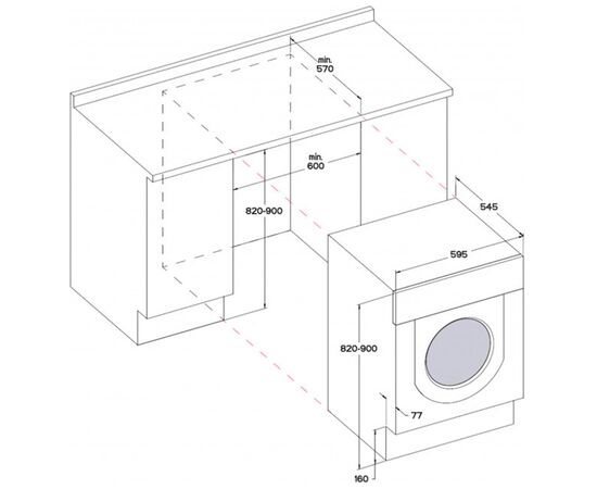 Стиральная машина Whirlpool BIWDWG75148UA, изображение 8