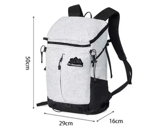 Рюкзак туристичний Naturehike Helium CNK2300BB017, 25 л, білий (6976507665001), зображення 2