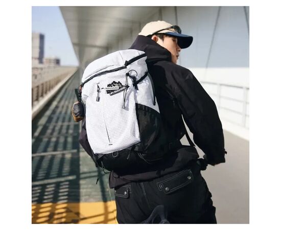 Рюкзак туристичний Naturehike Helium CNK2300BB017, 25 л, білий (6976507665001), зображення 4